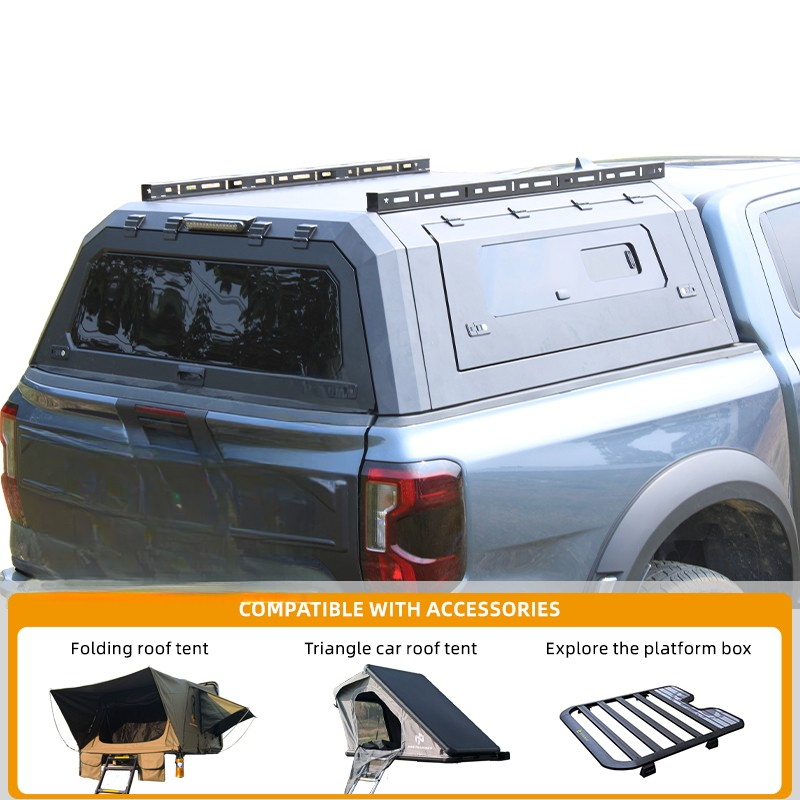Car Accessories Roof Rack - Capota Rígida de Aço Inoxidável de