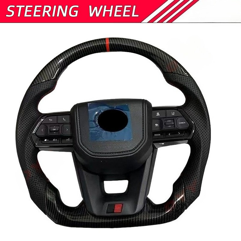 Car Accessories For Steering Wheel - Volante de Fibra de Carbono de