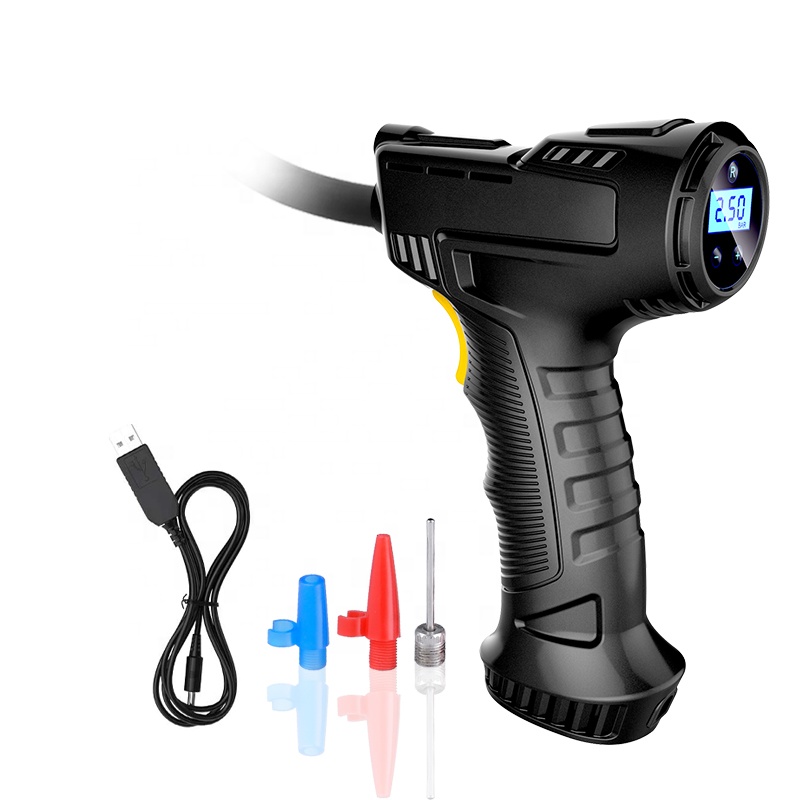 Car Portable Tire Inflator - Bomba de Ar Elétrica Digital Portátil