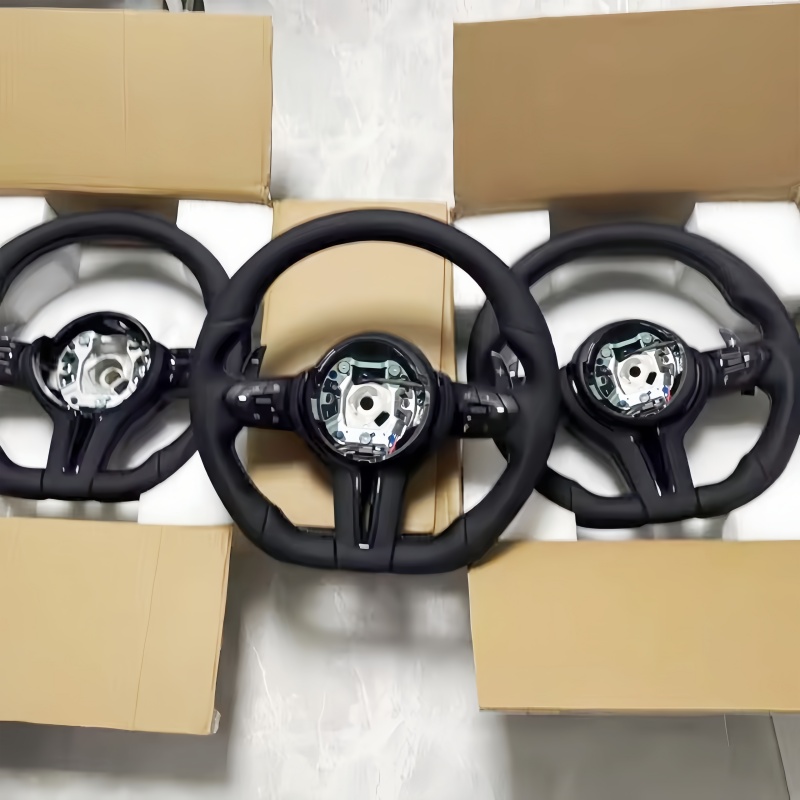 Car Accessories For Steering Wheel - Volante de couro para BMW F10