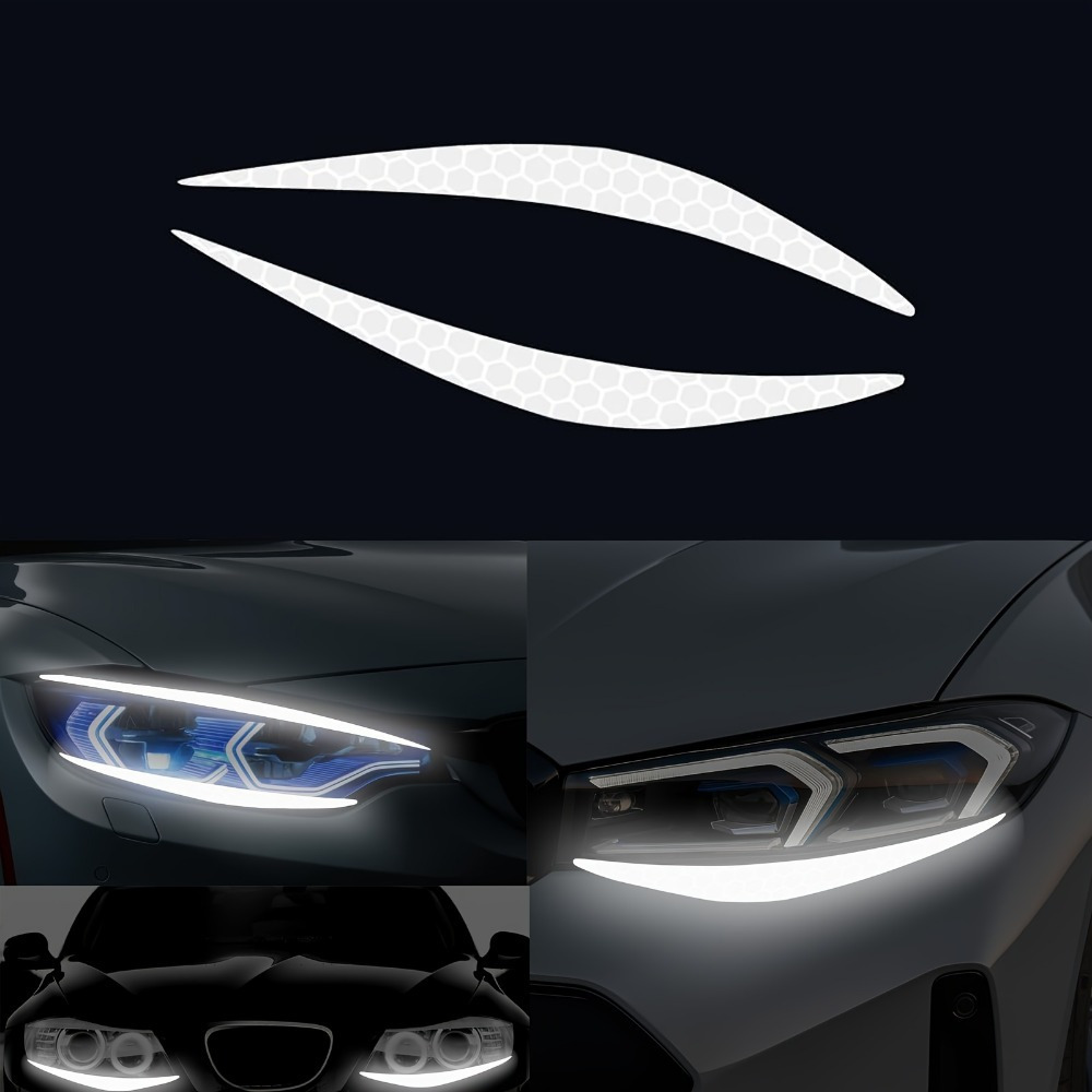 Car Accessories Evil Eye - 2 pçs/1 par delineador reflexivo farol