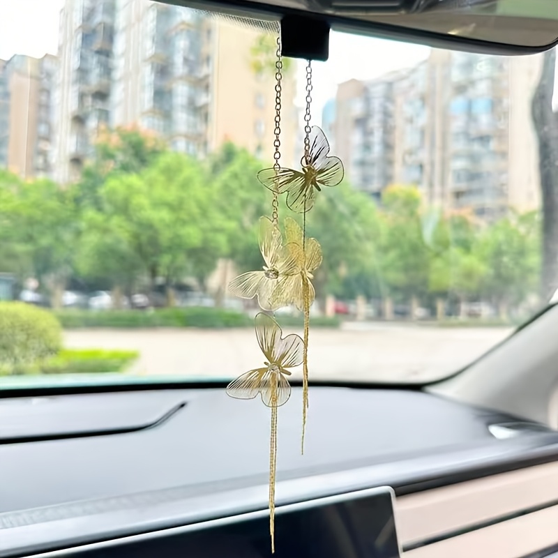 Car Accessories Evil Eye - Pingente Decorativo para Retrovisor de Carro,