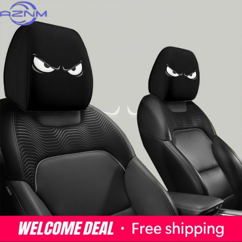 Car Accessories Evil Eye - 2PCS Capas para Apoio de Cabeça