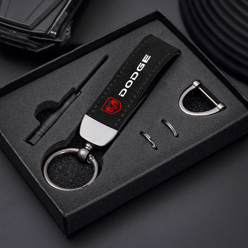 Car Accessories Shop - Estilo de carro de couro crachá