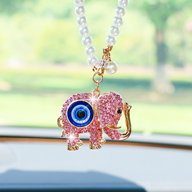 Car Accessories Evil Eye - Pingente criativo de espelho retrovisor de