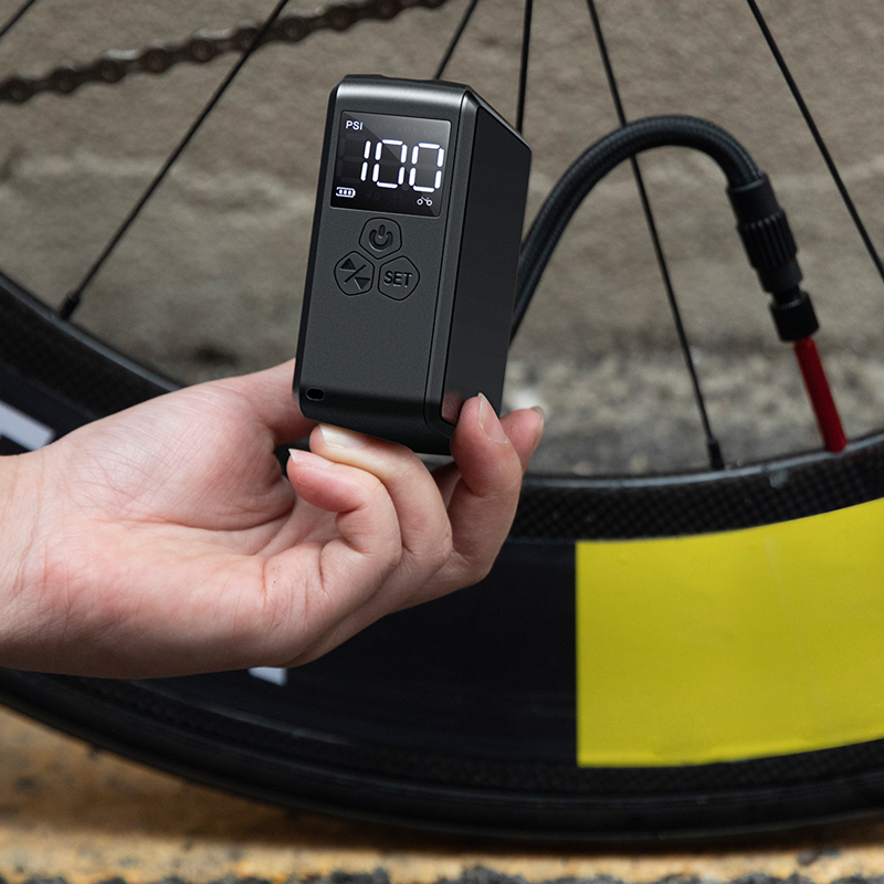 Car Portable Tire Inflator - Bomba de Ar Portátil Elétrica Recarregável