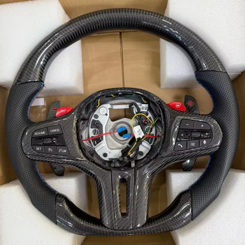 Car Accessories For Steering Wheel - Volante de Carro em Fibra de