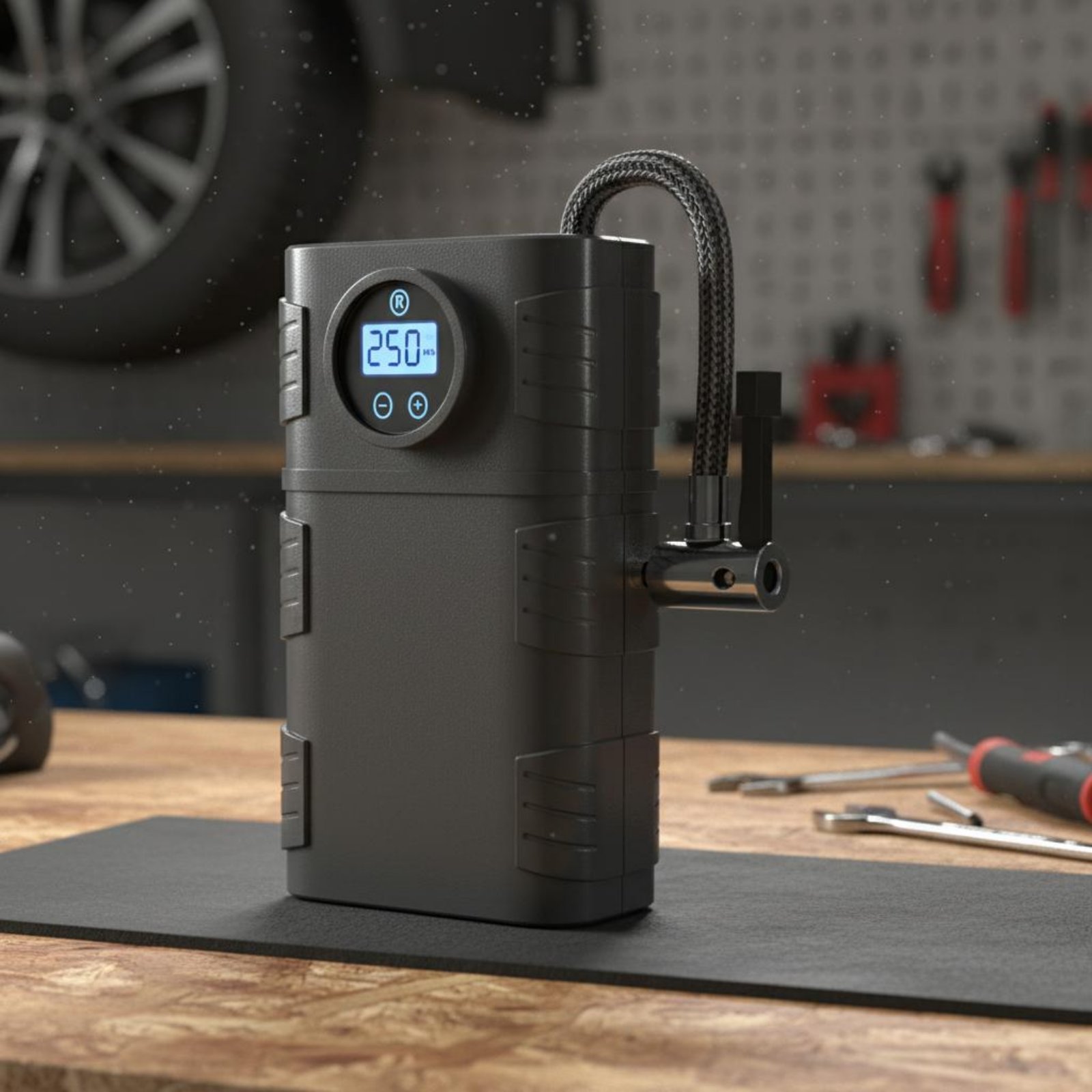 Inflador de Pneus Portátil Sem - Car Portable Tire Inflator avaliação e preço