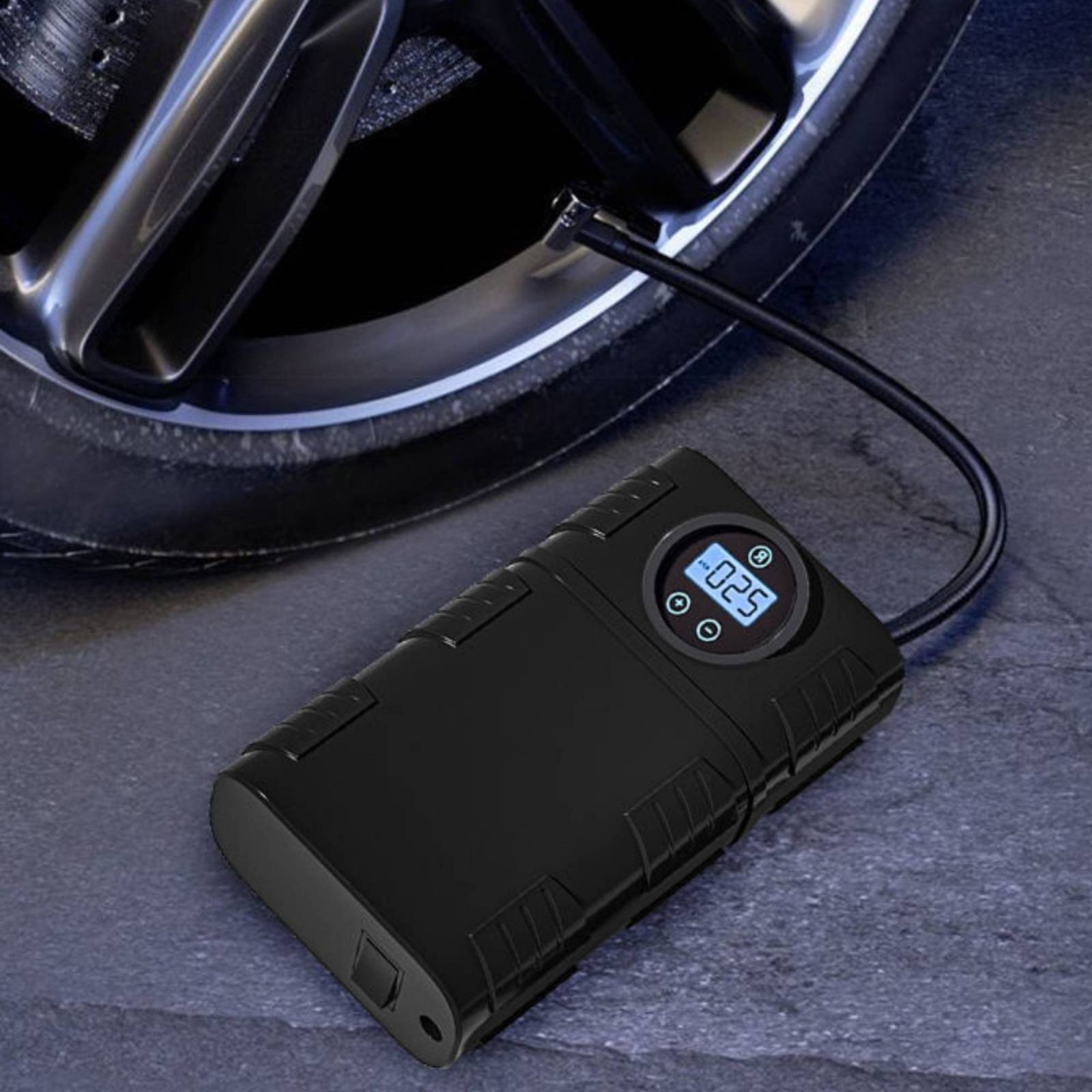 Inflador de Pneus Portátil Sem - Car Portable Tire Inflator avaliação e preço