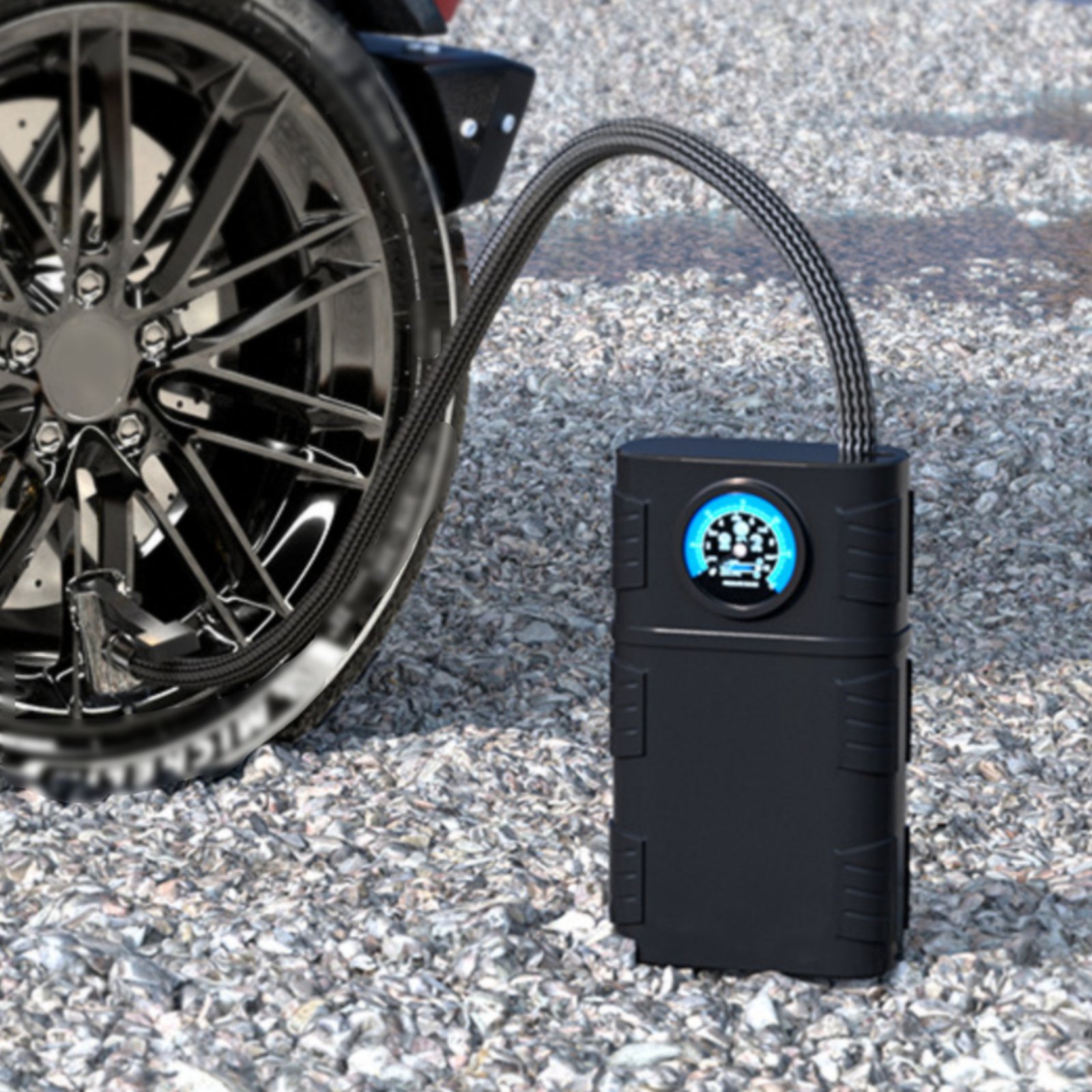 Inflador de Pneus Portátil Sem - Car Portable Tire Inflator avaliação e preço