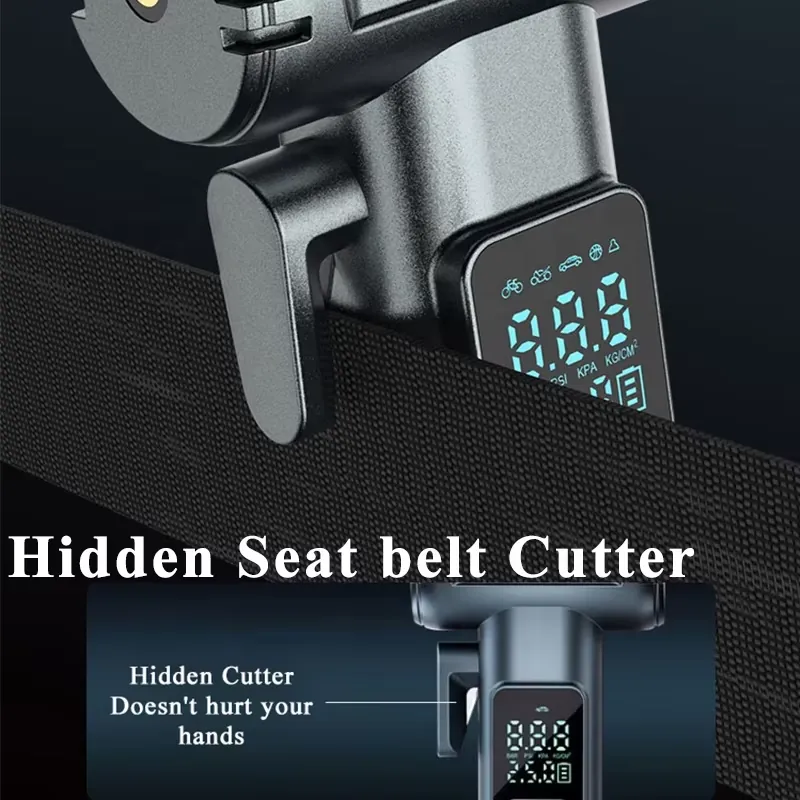 Compressor de Ar Portátil Pers - Tire Pressure Monitor avaliação e preço