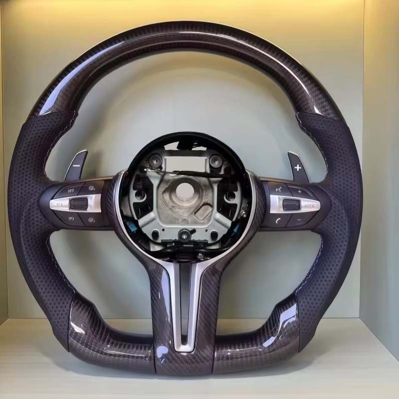 Volante de Carro em Fibra de C - Car Accessories For Steering Wheel avaliação e preço