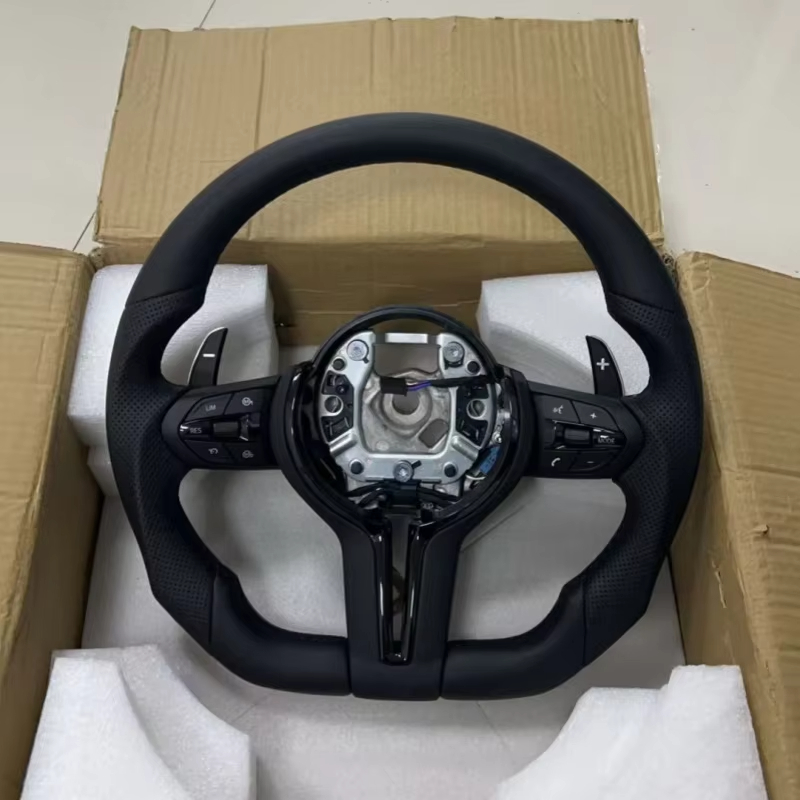 Volante de couro em estoque pa - Car Accessories For Steering Wheel avaliação e preço