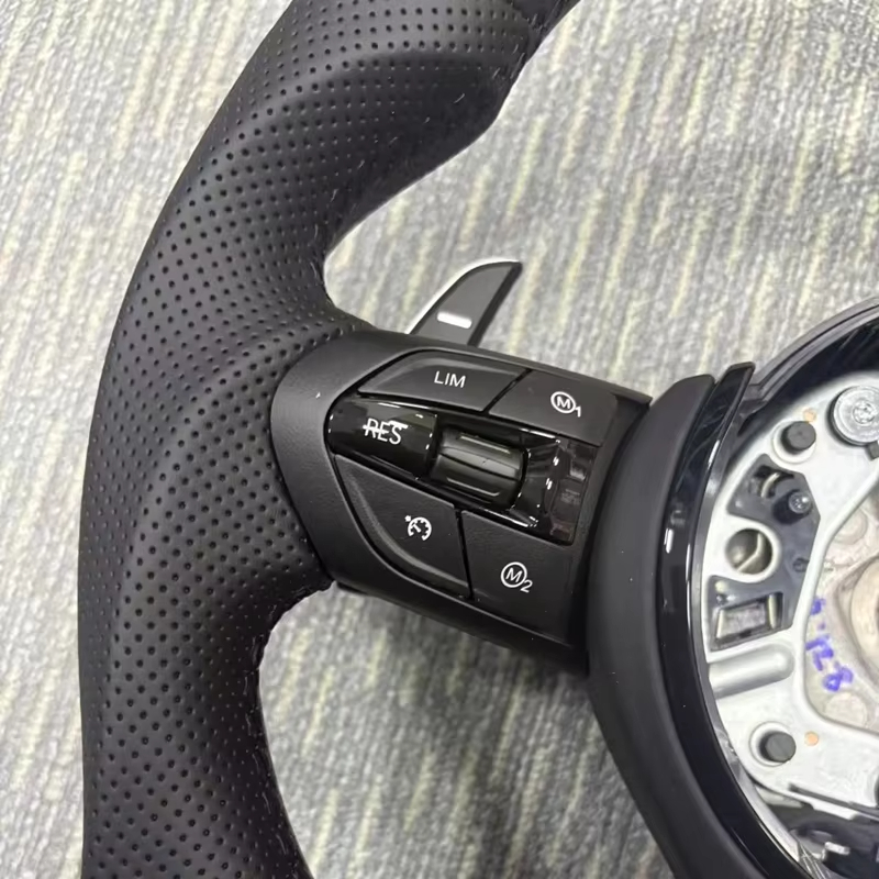 Volante de couro em estoque pa - Car Accessories For Steering Wheel avaliação e preço