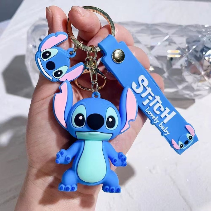 Chaveiro Kawaii Lilo & Stitch, - Car Accessories For Women avaliação e preço