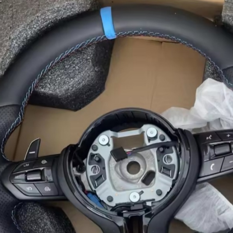 Volante de Couro para Carro BM - Car Accessories For Steering Wheel avaliação e preço