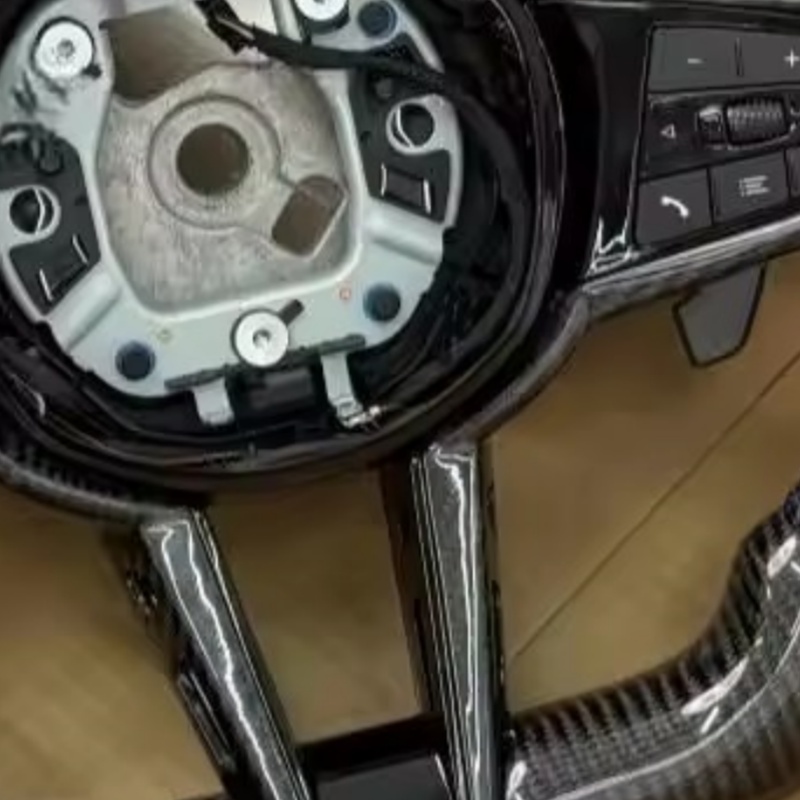 Volante de Carro em Fibra de C - Car Accessories For Steering Wheel avaliação e preço