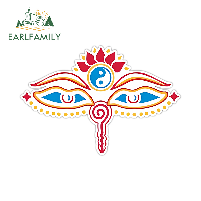 EARLFAMILY-Etiqueta do carro d - Car Accessories Evil Eye avaliação e preço