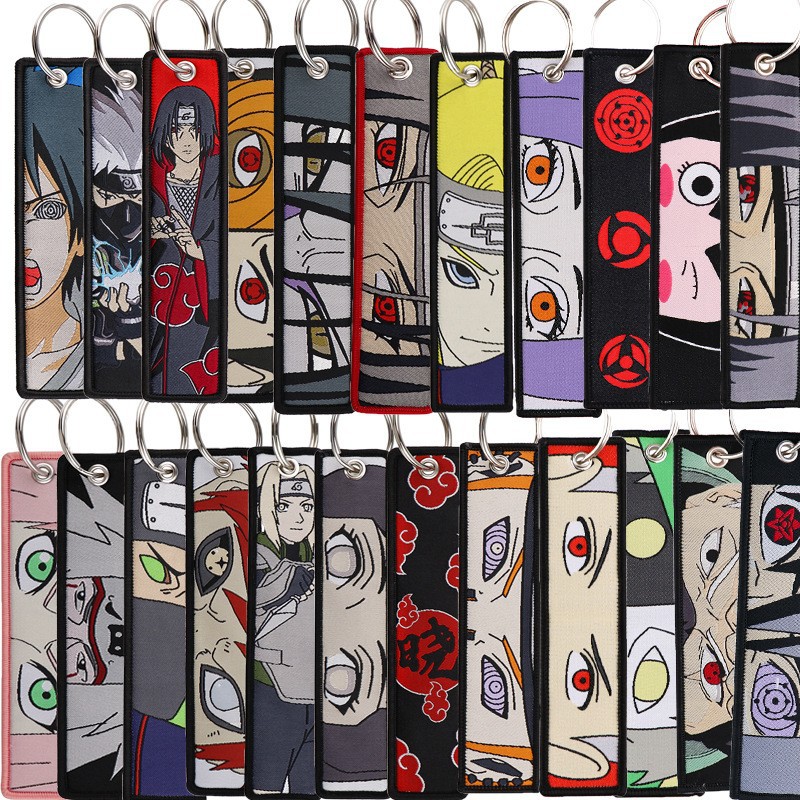 Chaveiros Bordados de Anime Na - Car Accessories For Women avaliação e preço
