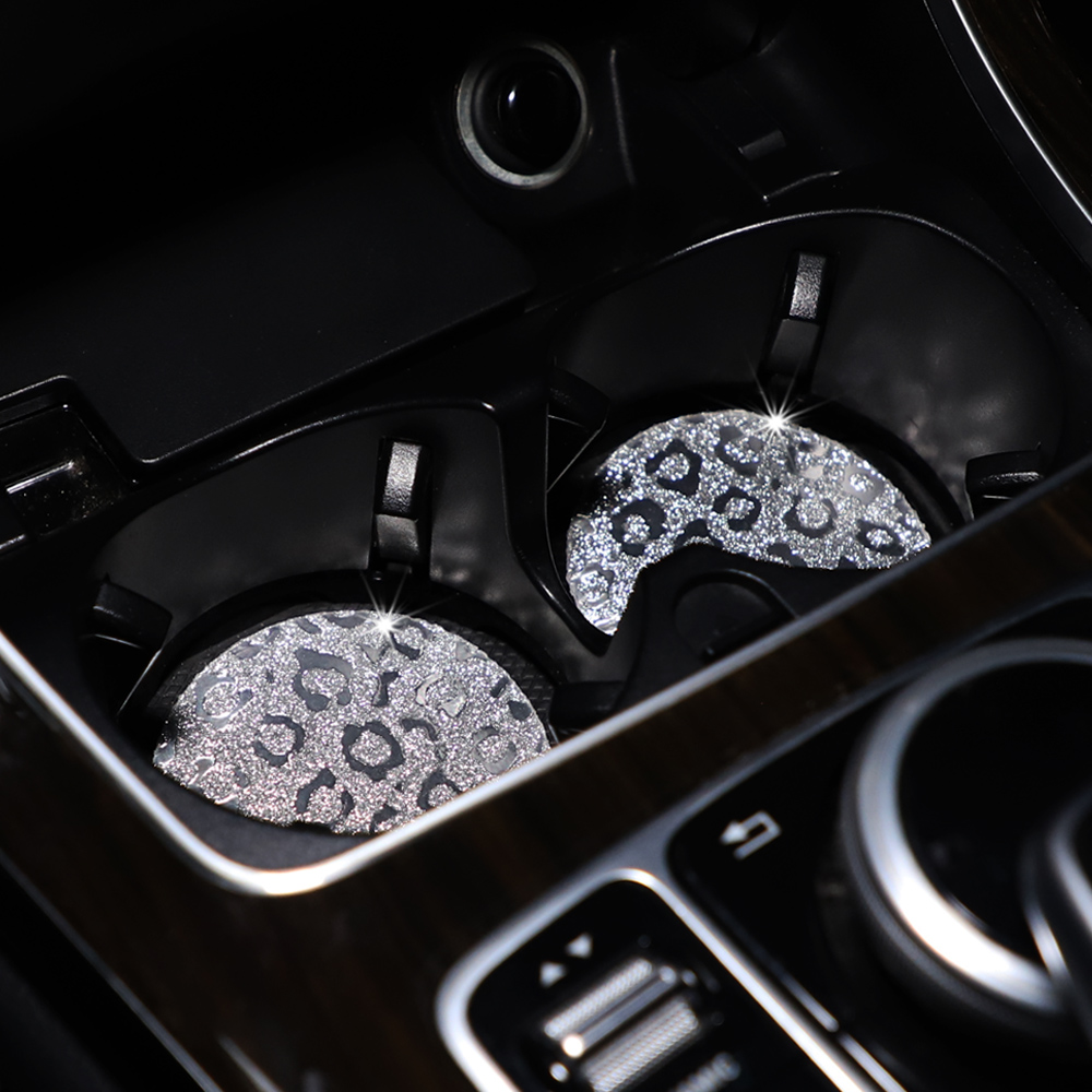 Duas almofadas de copo de água - Car Accessories For Women avaliação e preço
