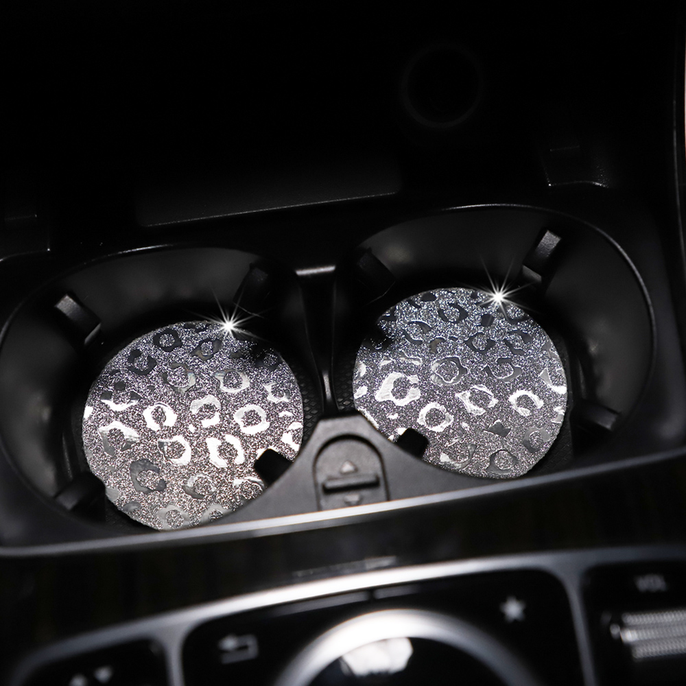 Duas almofadas de copo de água - Car Accessories For Women avaliação e preço
