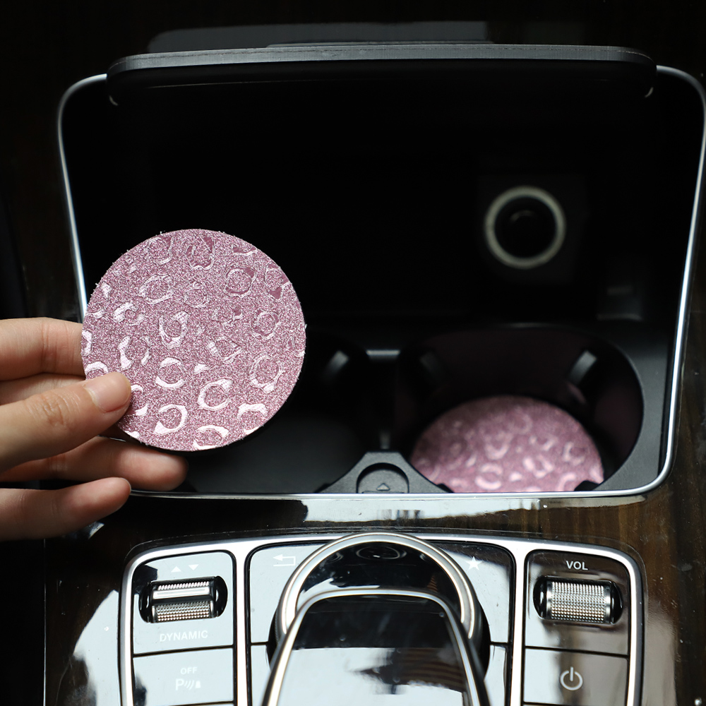 Duas almofadas de copo de água - Car Accessories For Women avaliação e preço