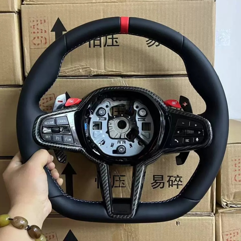 Volante de Couro Aprimorado pa - Car Accessories For Steering Wheel avaliação e preço