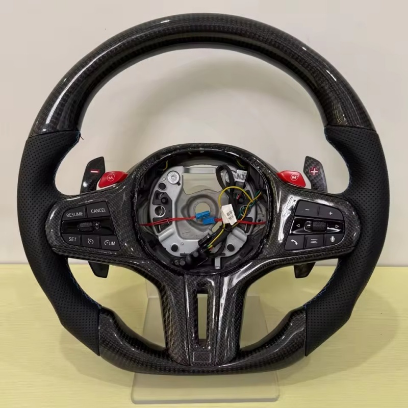 Volante de Carro em Fibra de C - Car Accessories For Steering Wheel avaliação e preço