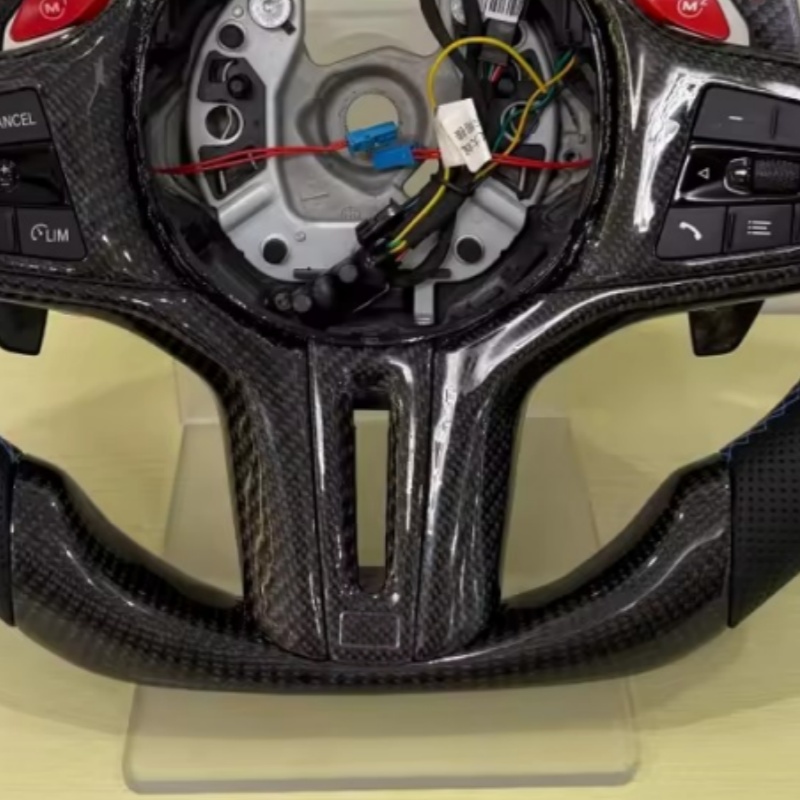 Volante de Carro em Fibra de C - Car Accessories For Steering Wheel avaliação e preço