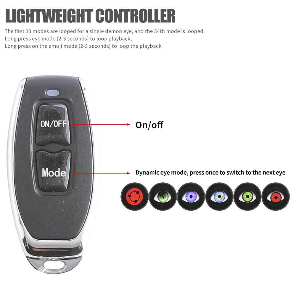 Farol led demônio olhos dinâmi - Car Accessories Evil Eye avaliação e preço