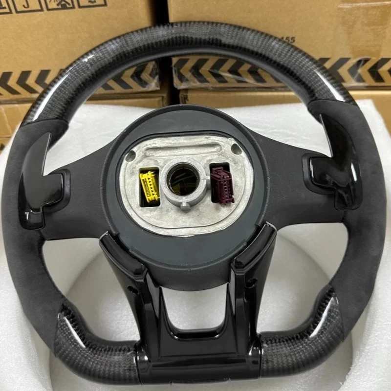 Volante de Carro em Couro Micr - Car Accessories For Steering Wheel avaliação e preço